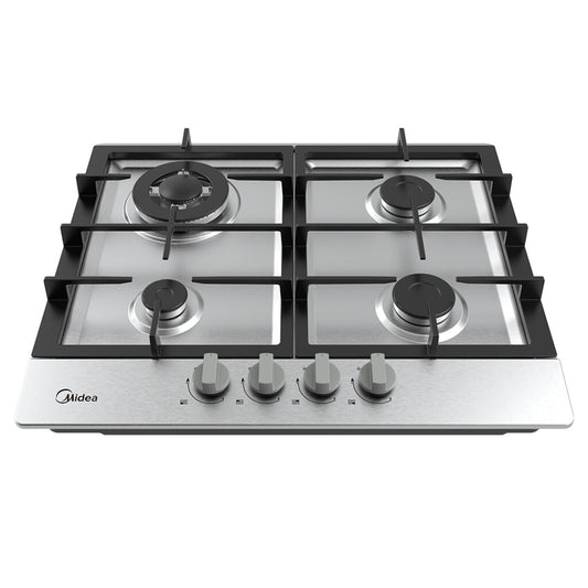 Anafe a gas Inox 4 hornallas Midea MG60SK005AH1B