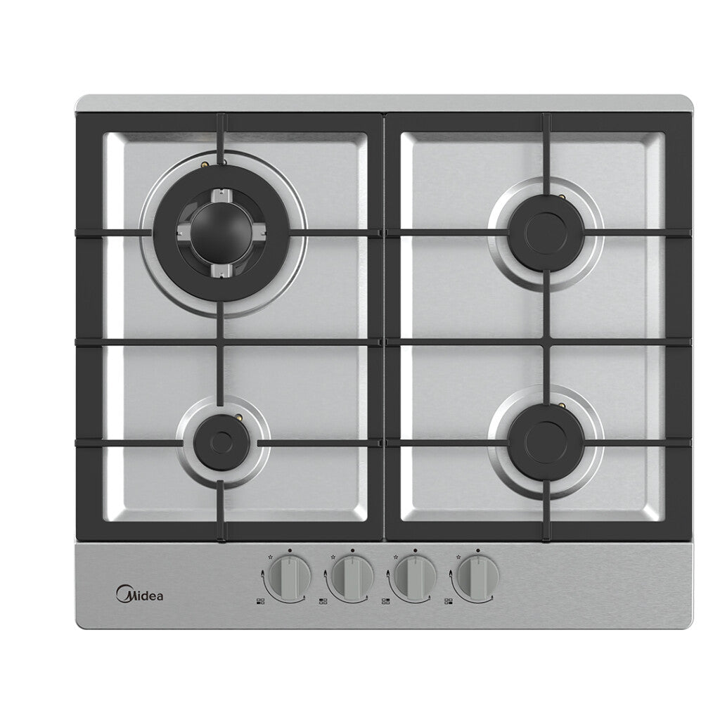 Anafe a gas Inox 4 hornallas Midea MG60SK005AH1B