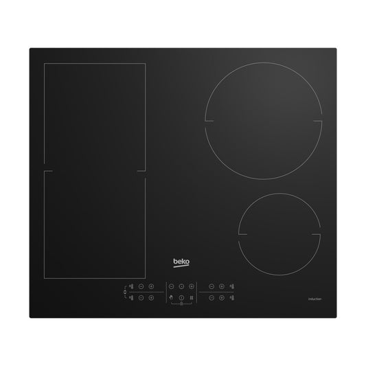 Anafe de inducción 60cm 4 zonas Beko HII 64200 FMT