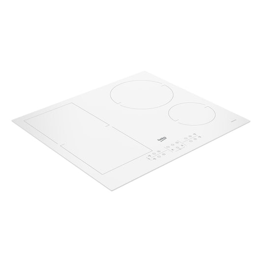 Anafe de inducción blanco 60cm 4 zonas Beko HII 64200 FMTW