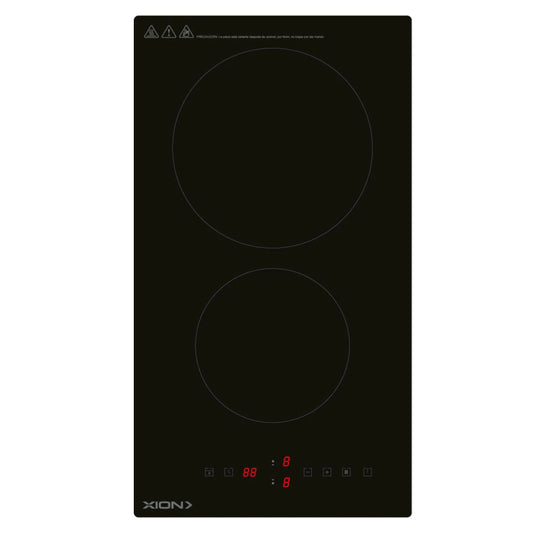 anafe eléctrico de inducción 2 discos