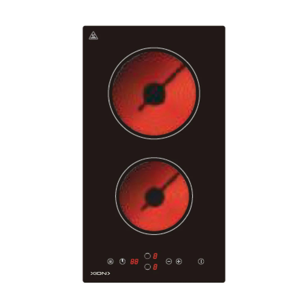 anafe eléctrico vitrocerámica 2 discos
