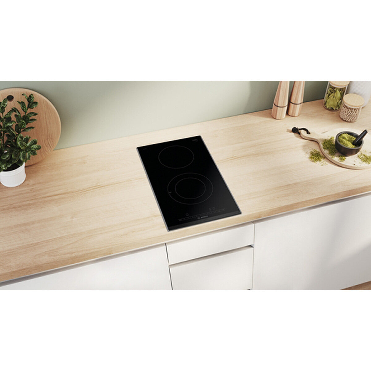 Anafe vitrocerámico Bosch PKF375FP2E 30 cm