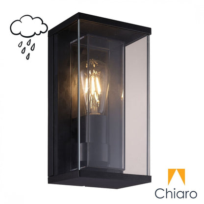 Aplique de pared estilo farol colonial 29.5cm