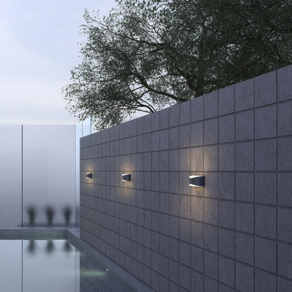 Aplique led bidireccional para intemperie IP65 10w