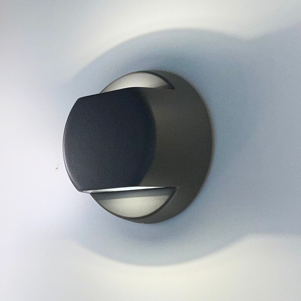Aplique led bidireccional spot circular IP65 7W