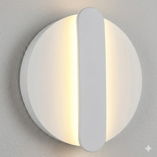 Aplique led circular luz indirecta 9w