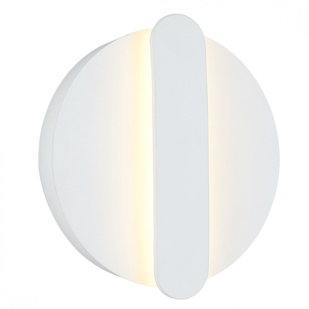 Aplique led circular luz indirecta 9w
