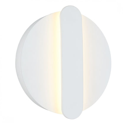 Aplique led circular luz indirecta 9w