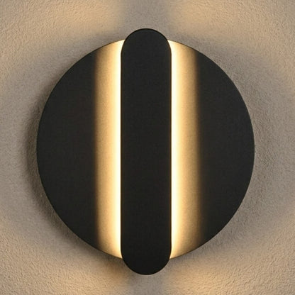 Aplique led circular luz indirecta 9w