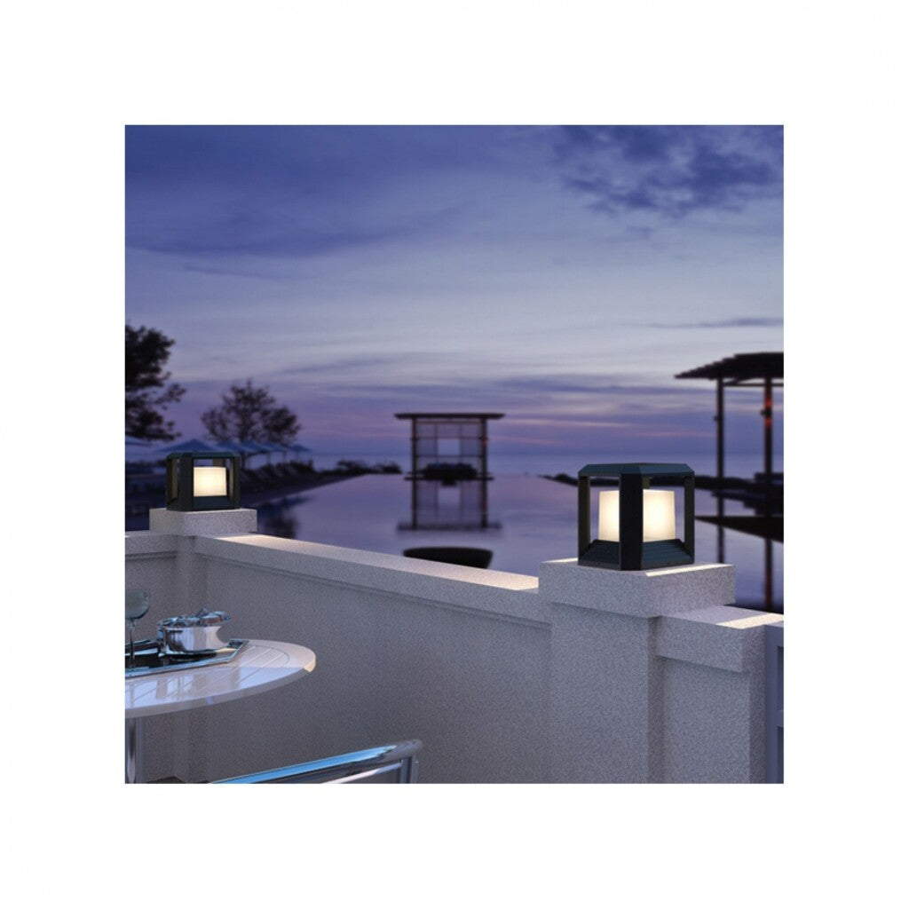 Aplique led cubo farol IP65 13W