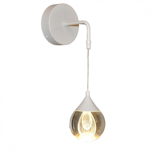 Aplique led de pared blanco efecto luz flotante 5W