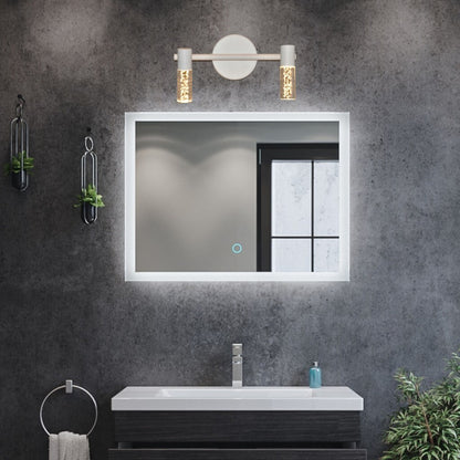 Aplique Led doble cilindro efecto agua 12W