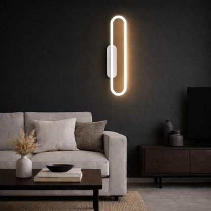 Aplique Led Oval luz indirecta 20W