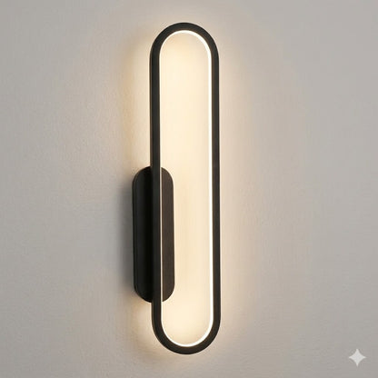 Aplique Led Oval luz indirecta 20W