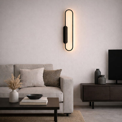 Aplique Led Oval luz indirecta 20W