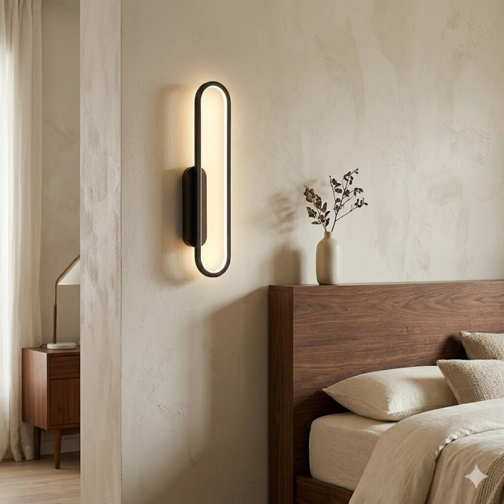 Aplique Led Oval luz indirecta 20W