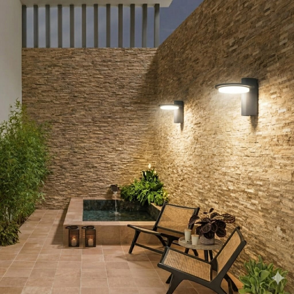Aplique led pared iluminación de área 13W 2700K IP65