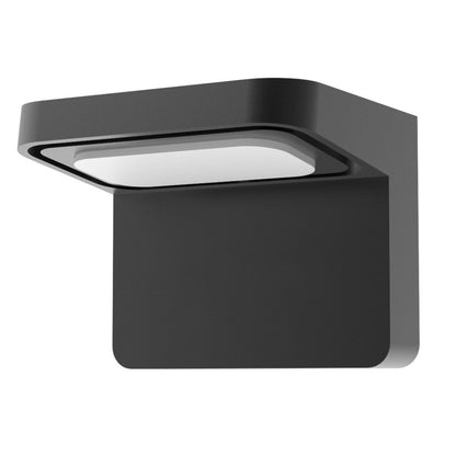 Aplique led pared rectangular moderno, luz cálida de área