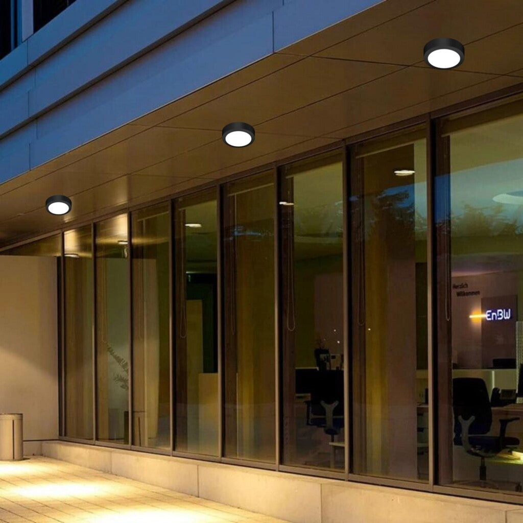 Aplique led plafón IP65 12w DIMERIZABLE 3 EN1
