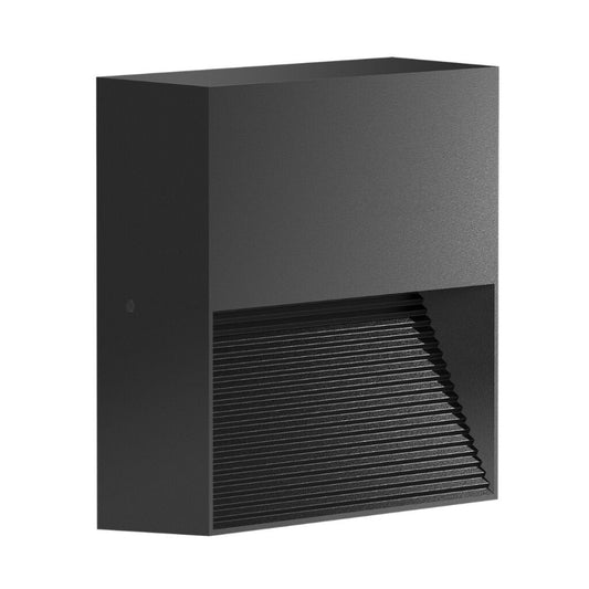 Aplique led señalizador cuadrado IP65 5W NEGRO
