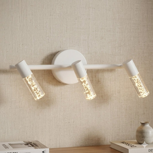 Aplique Led triple cilindro efecto agua 18W
