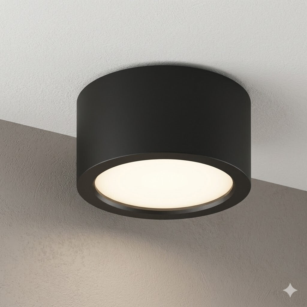 Aplique spot led cilindro de techo DIMERIZABLE