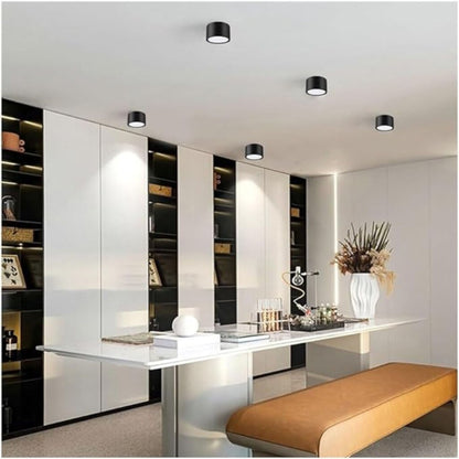 Aplique spot led cilindro de techo DIMERIZABLE