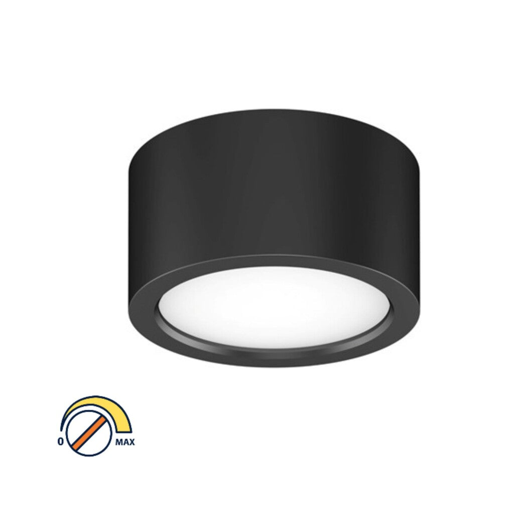 Aplique spot led cilindro de techo DIMERIZABLE