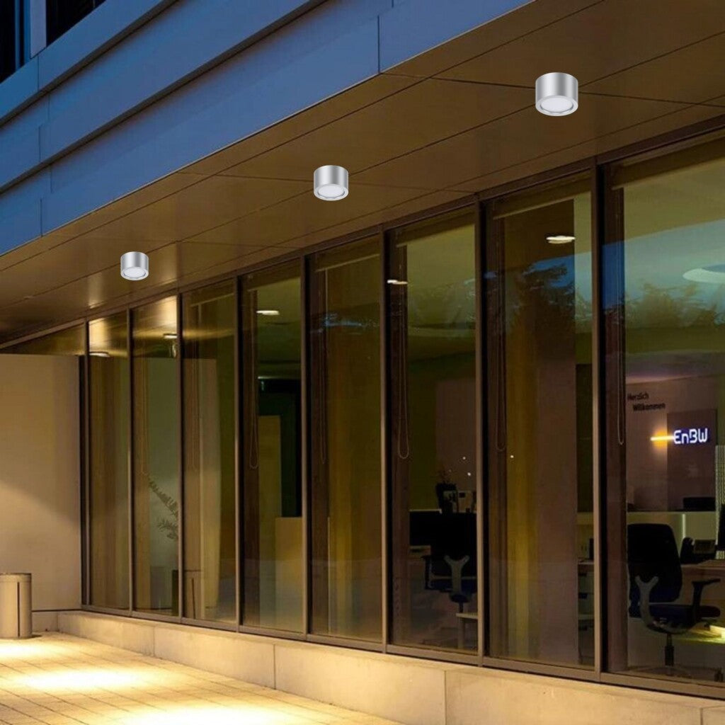 Aplique spot led cilindro de techo DIMERIZABLE