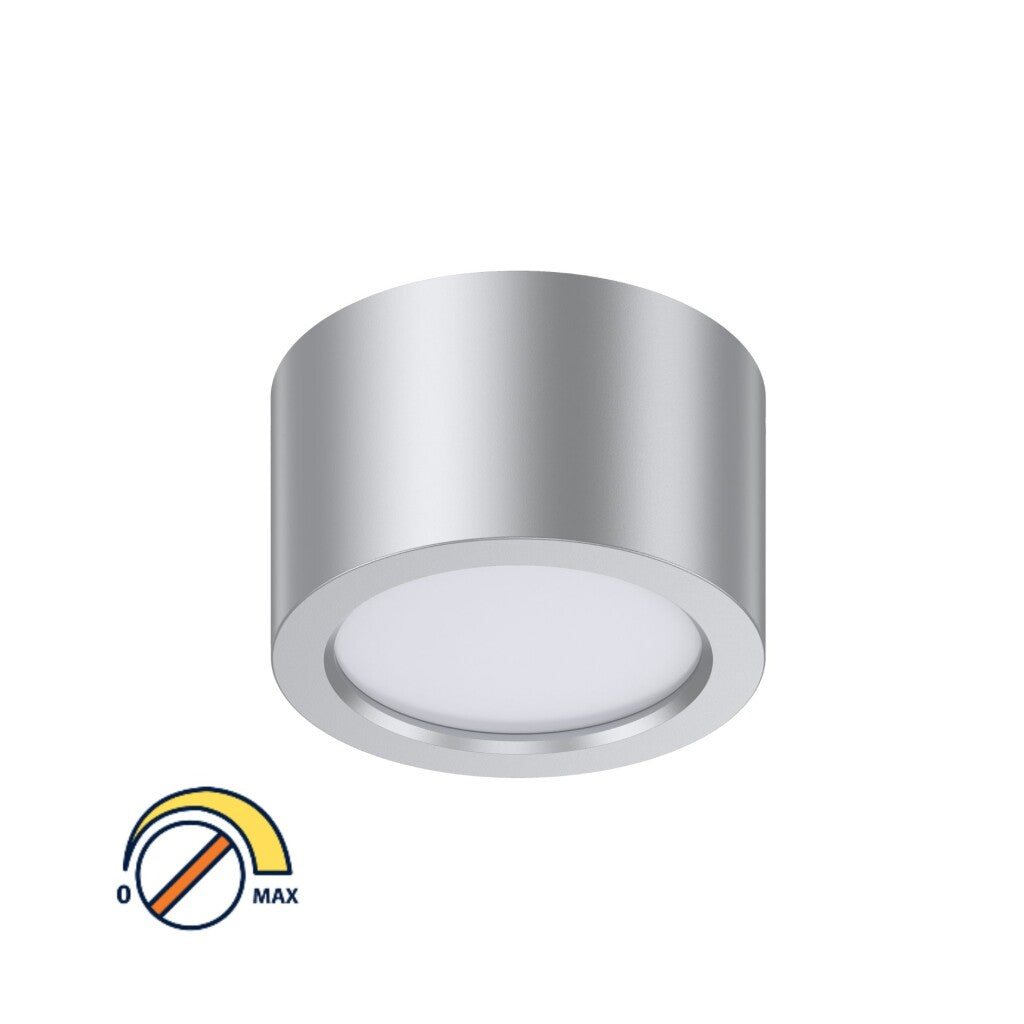 Aplique spot led cilindro de techo DIMERIZABLE