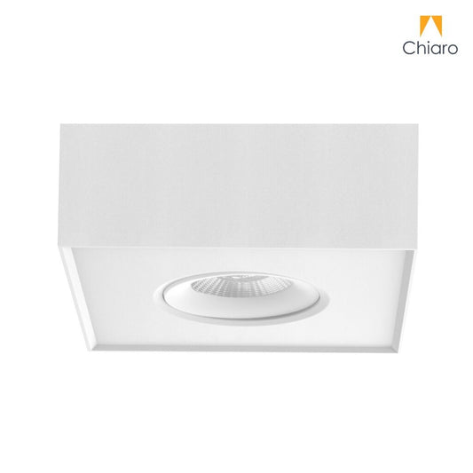 Aplique spot led Cubo chato 8w móvil Dimerizable 2700K