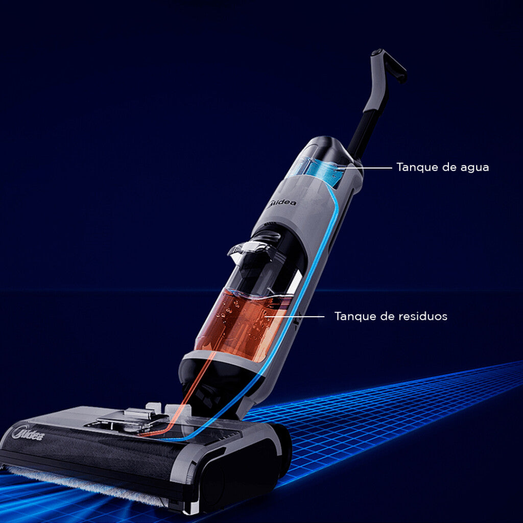 Aspiradora Trapeadora Wet-Dry 3 en 1 Midea X6