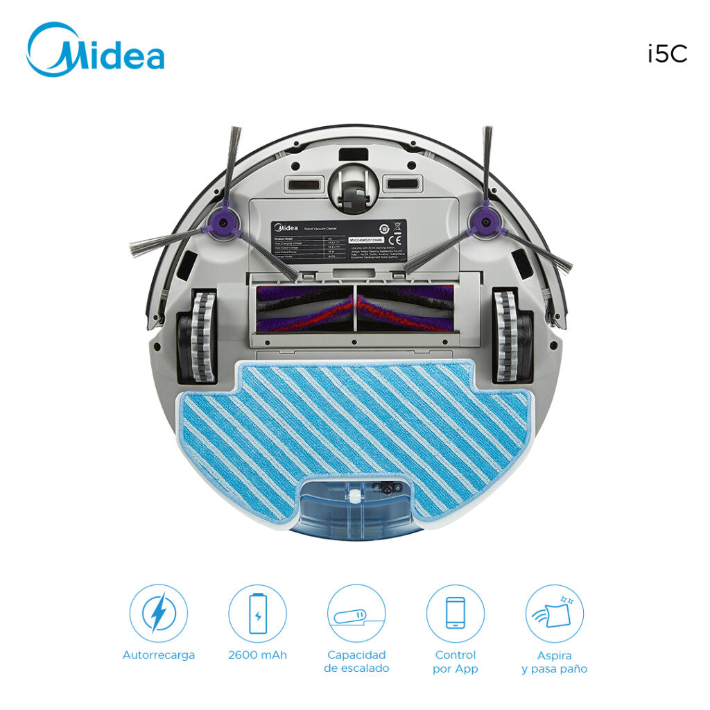 Aspiradora y trapeadora robot Midea i5C