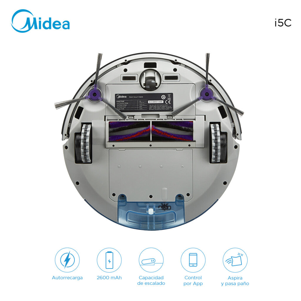 Aspiradora y trapeadora robot Midea i5C