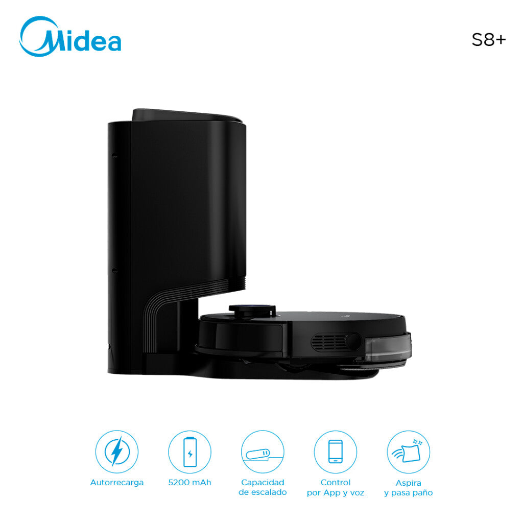 Aspiradora y trapeadora robot Midea S8+