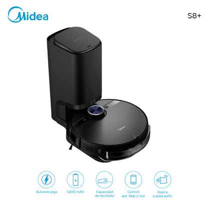 Aspiradora y trapeadora robot Midea S8+