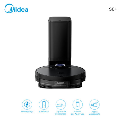 Aspiradora y trapeadora robot Midea S8+