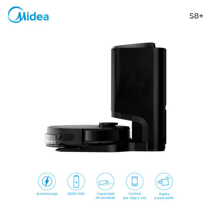 Aspiradora y trapeadora robot Midea S8+
