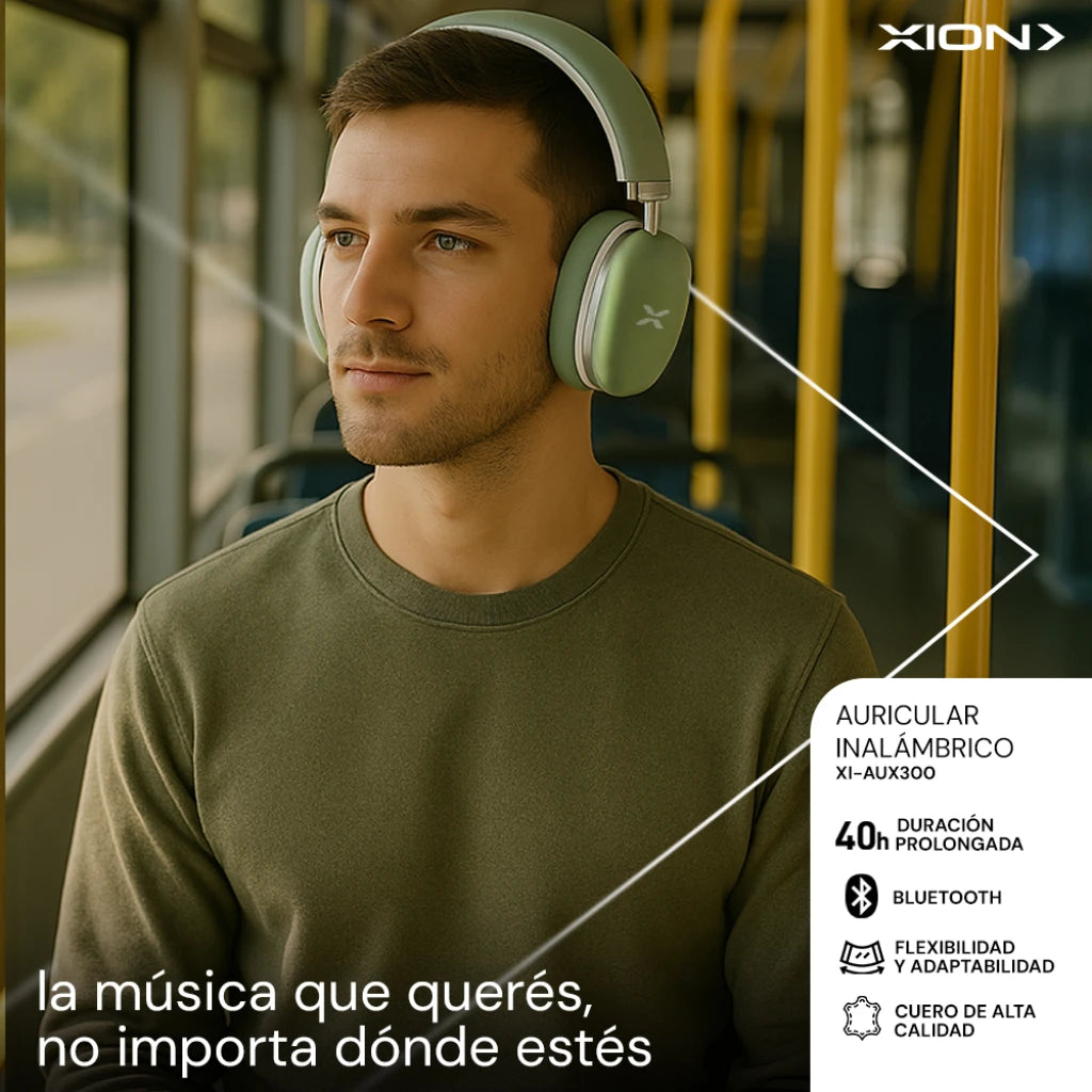 auriculares inalámbricos xion 40hs de duración