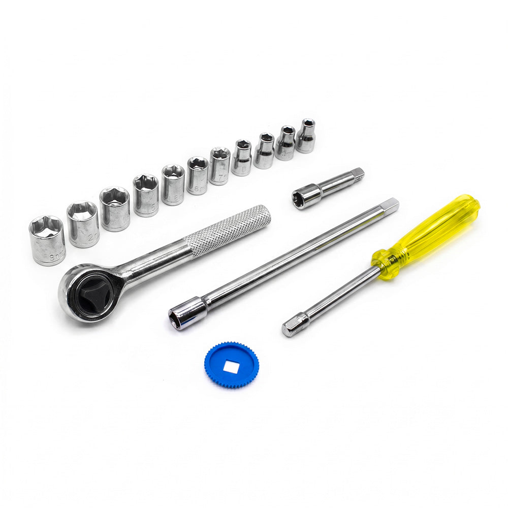 JUEGO DE DADO 1/4” -3/8″ 40PZ 4-17MM AIWA LH-130