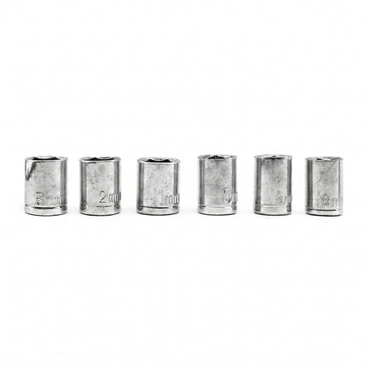 JUEGO DE DADO 1/4” 17PZ 4-13MM LH-131