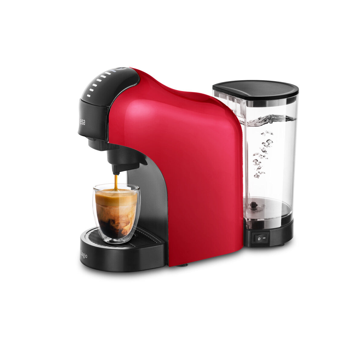 Cafetera Multicápsulas Ufesa Bellagio Rossa