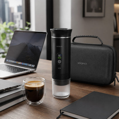 cafetera portátil para capsula y café molido