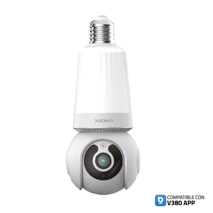 cámara de seguridad smart luz led/sensor