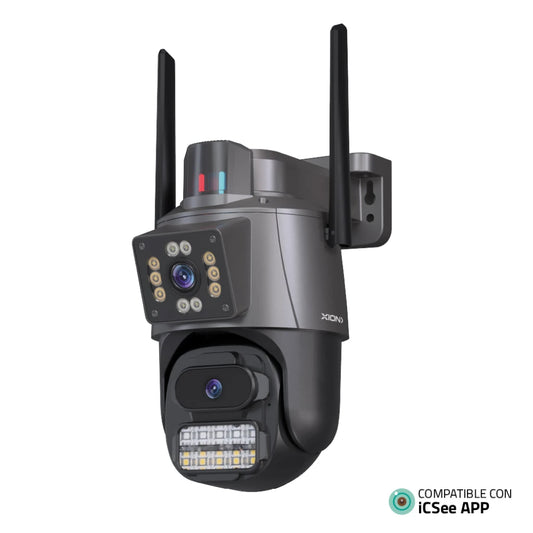 cámara de seguridad xion smart wifi doble lente
