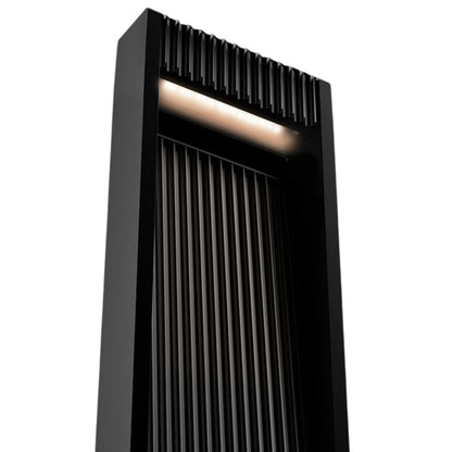 Caminero poste led de jardín diseño moderno 60 cm 13W
