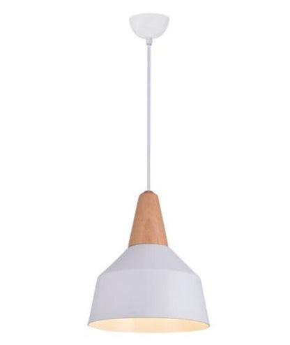 Campana de Aluminio y madera estilo nórdico