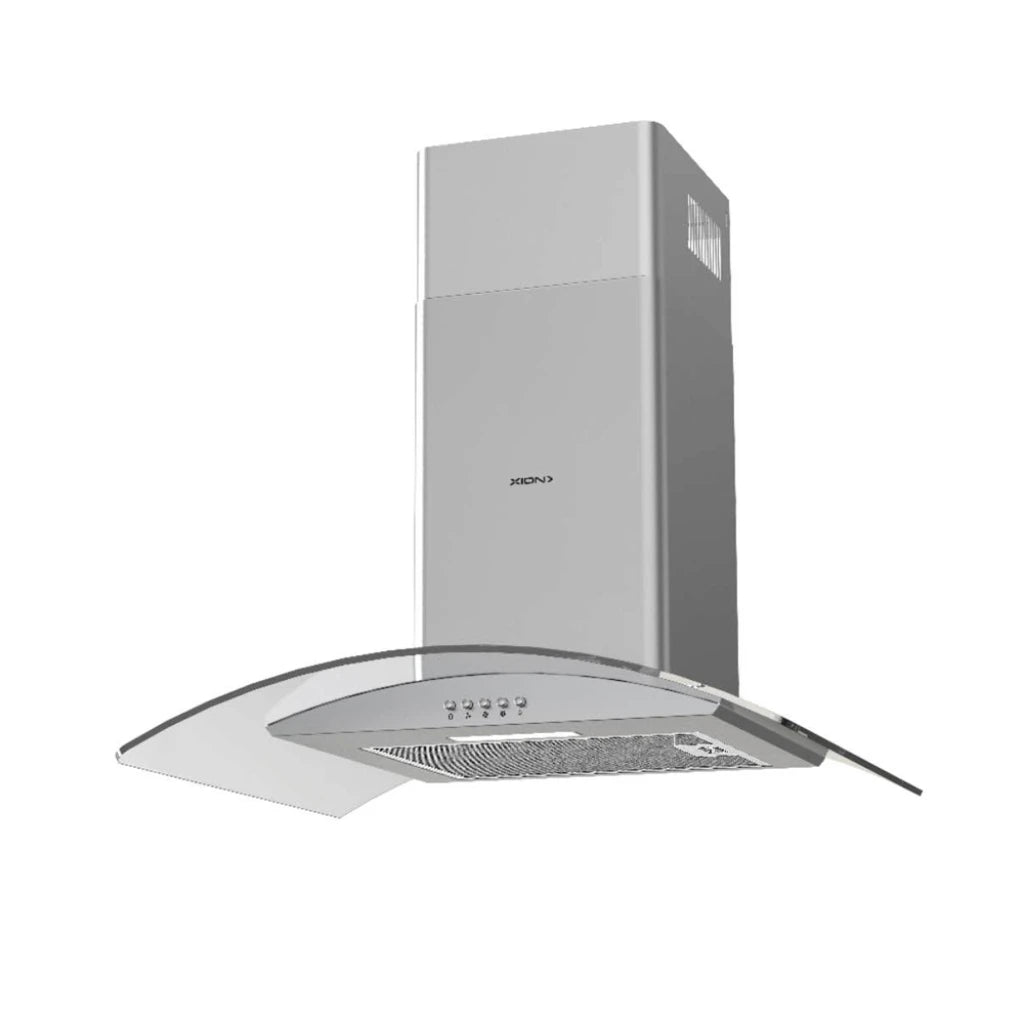 campana extractora acero inox con vidrio 60 cm