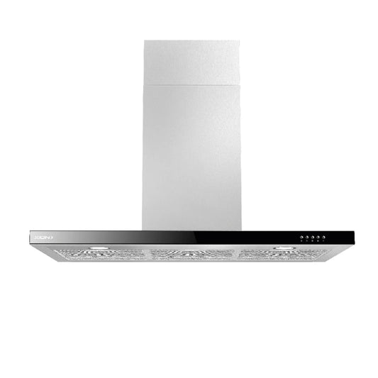 campana extractora xion acero inox 90cm